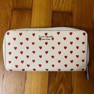 Kate Spade Heart Print Wallet